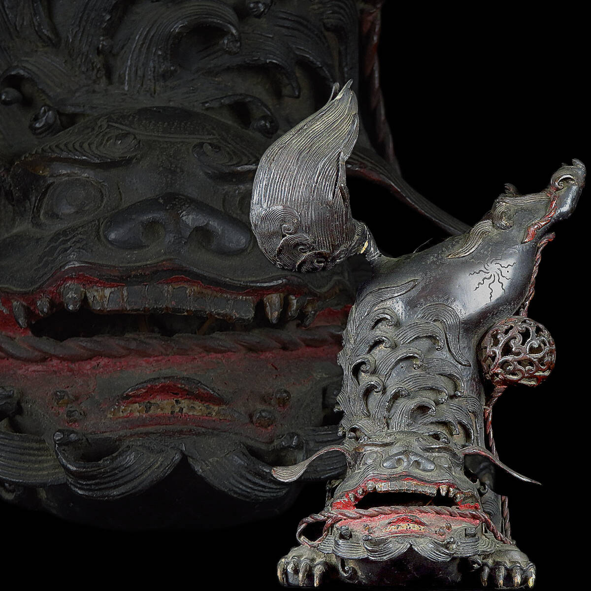 Yahoo!オークション -「玉獅子」(銅製) (金属工芸)の落札相場 Yahoo!オークション -「玉獅子」(銅製) (金属工芸)の落札相場