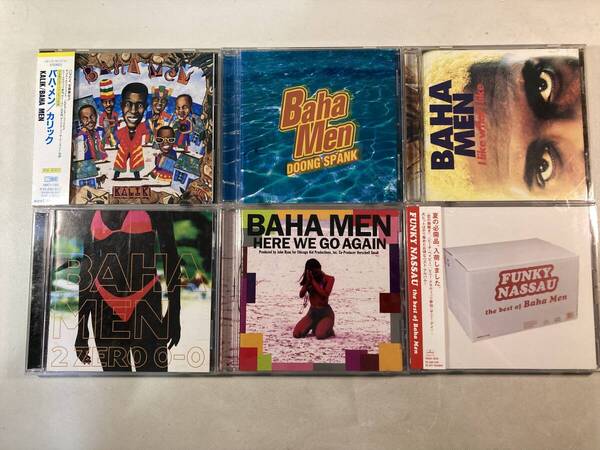 【W9399】バハ・メン CD アルバム 国内盤 6枚セット●Baha Men●Kalik●I Like What I Like●Doong Spank●2 Zero 0-0●Here We Go Again