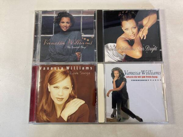 【9434】ヴァネッサ・ウィリアムス CD 4枚セット●Vanessa Williams●The Sweetest Days●Star Bright●Love Songs