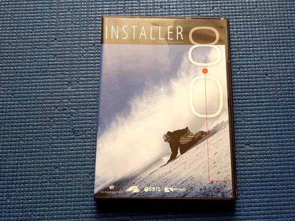 DVD INSTALLER 8.0 インストーラー スノーボード スノボー 杉本孝次 茶原忠督 松井良容 工藤英明 片山雅登 佐々木康友 西原秀彰 中尾弘