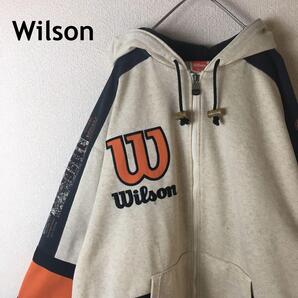 J2 ウィルソン スウェットパーカー90sオーバーサイズ XL?2XL程度メンズ