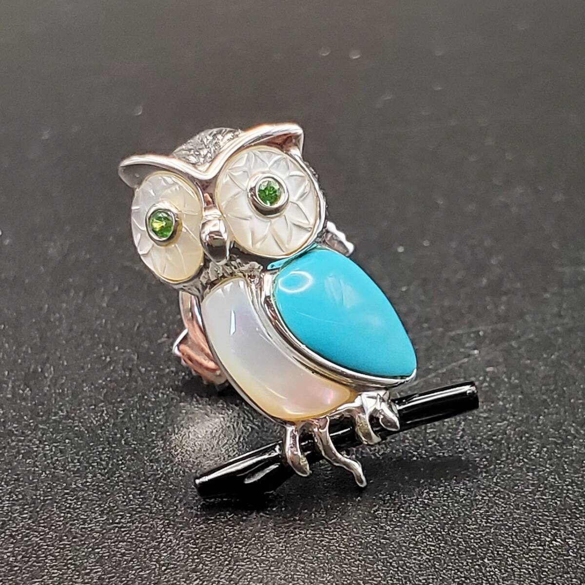 人気新品 2025年最新】Yahoo!オークション -k18 フクロウの中古品・新品 エメラルド