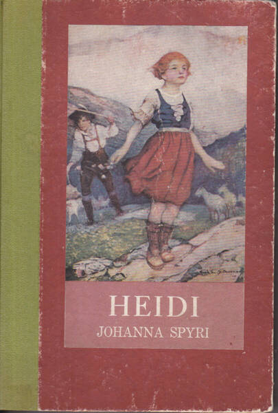 1157【送料込み】《戦前の英文の書籍》「HEIDI ハイデー (ハイジ) ~アルプスの少女ハイジ~」昭和8年 山海堂出版部刊 訂正再版