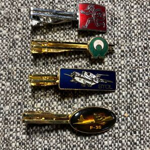 ネクタイピン 4つセット 川崎重工 P-3G STOL カフス レトロ アクセサリー