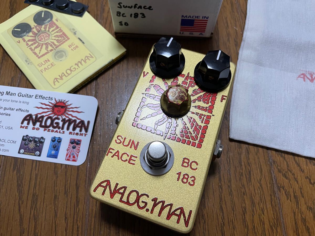 Yahoo!オークション -「analogman sun face」(ギター) (楽器 Yahoo!オークション -「analogman sun face」(ギター) (楽器
