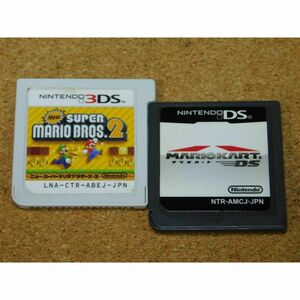 @★3DS★NEW ニュー・スーパーマリオブラザーズ2+マリオカートDS(共に