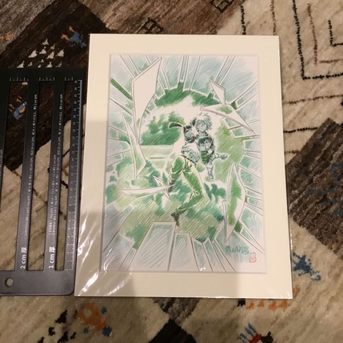Amazon.co.jp: コナン展 複製原画 怪盗キッド コナン : おもちゃ