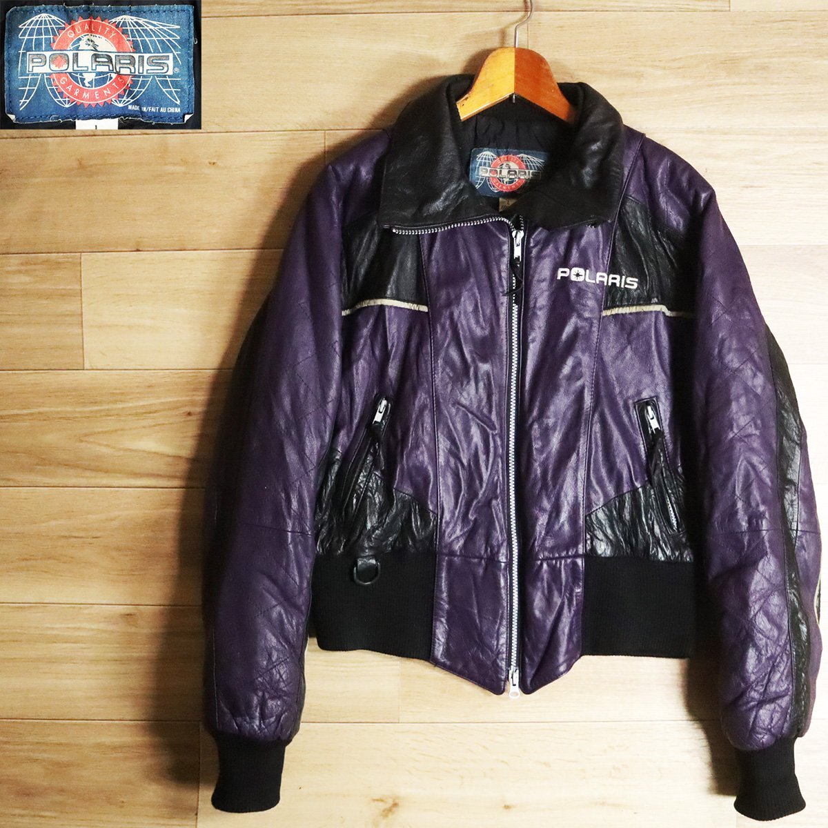 Yahoo!オークション -「パープル」(ライダース) (ジャケット、上 Yahoo!オークション -「パープル」(ライダース) (ジャケット、上