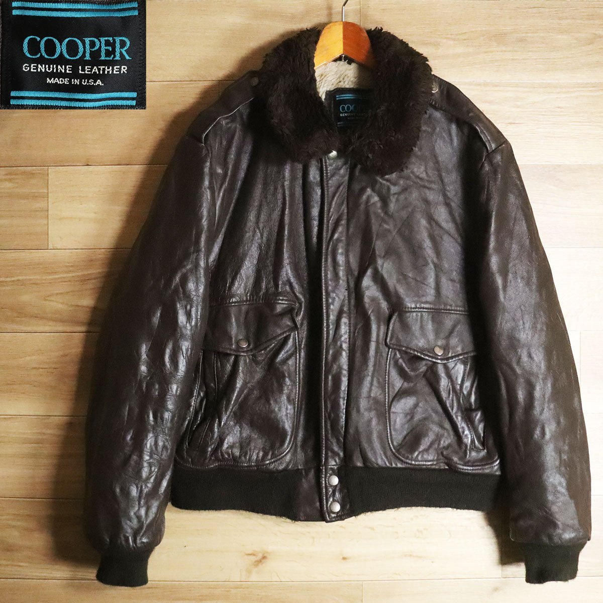 Yahoo!オークション -「cooper g-1」(フライトジャケット Yahoo!オークション -「cooper g-1」(フライトジャケット