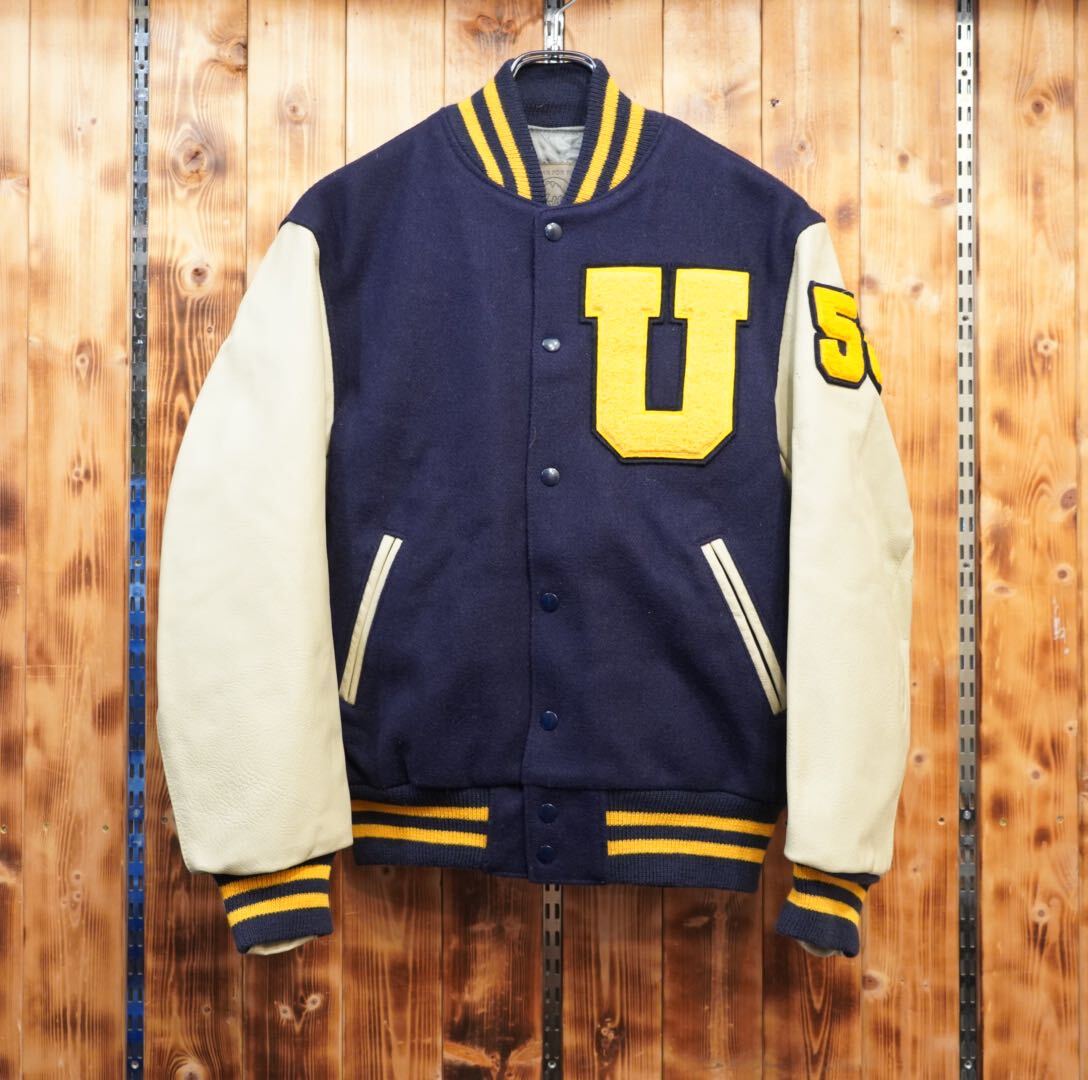 Golden Bear - ゴールデンベア × シップス 別注 GB Sportスタジャン M 牛革の通販 by かぼちゃのアパ's shop｜ ゴールデンベアならラクマ