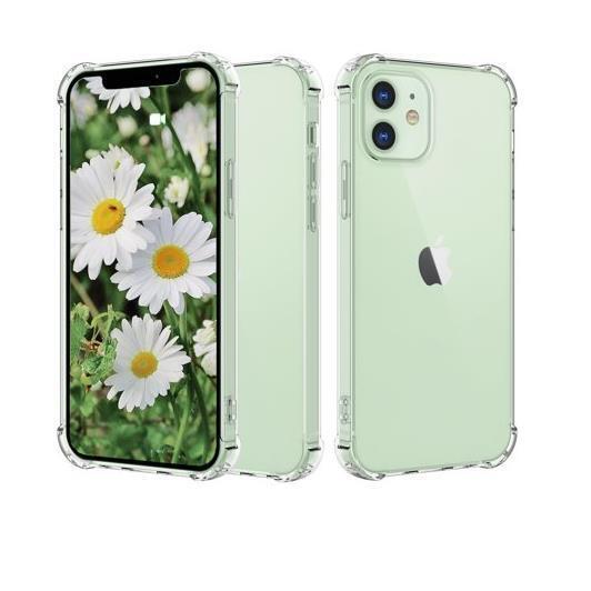 クリアケースセット iphone12 iphone12pro 全面保護 ガラス 保護フィルム シリコン ケース ストラップホール