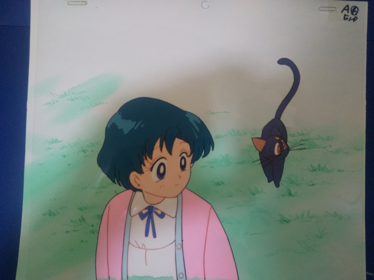 当時物□美少女戦士セーラームーン 月野うさぎ 水野亜美□セル画 当時物□美少女戦士セーラームーン 月野うさぎ 水野亜美□セル画