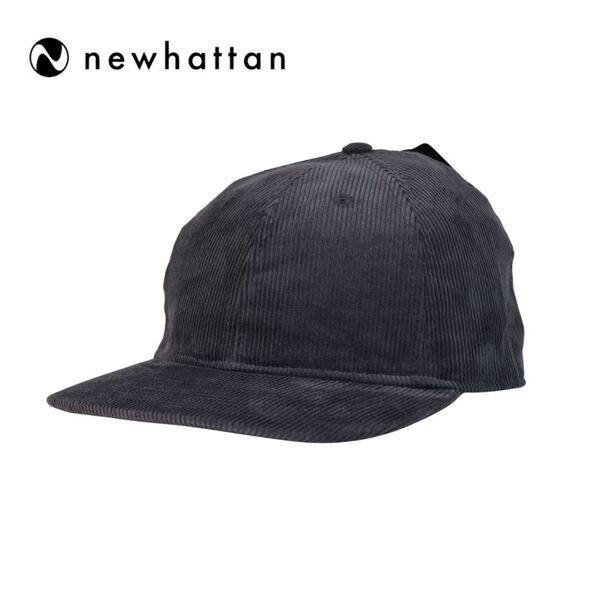 【新品】 newhattan ニューハッタン コーデュロイキャップ 6パネル キャップ ベースボールキャップ 無地 サイズ調整可 メンズ レディース