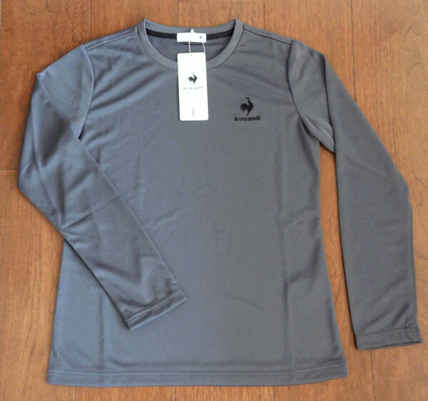 ルコック le coq sportif 長袖Tシャツ カットソー WOMEN グレー Lサイズ【新品未使用】