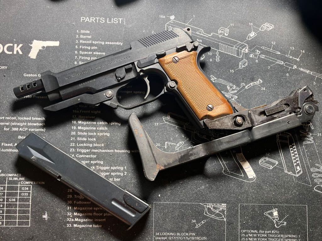 Yahoo!オークション -「m93rフォールディングストック」の落札 Yahoo!オークション -「m93rフォールディングストック」の落札