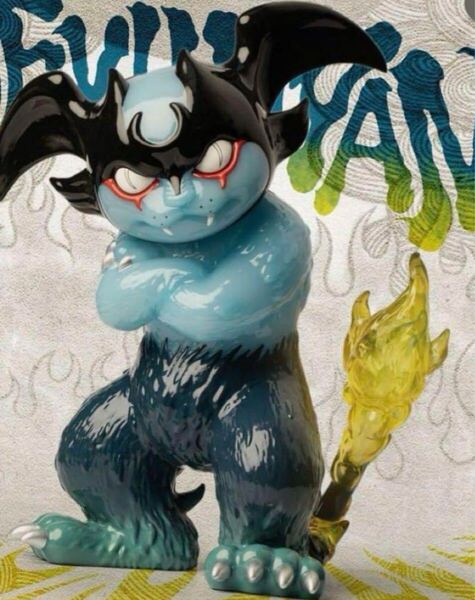 UNBOX デビルニャン DEVILNYAN (GID Blue Ver.)