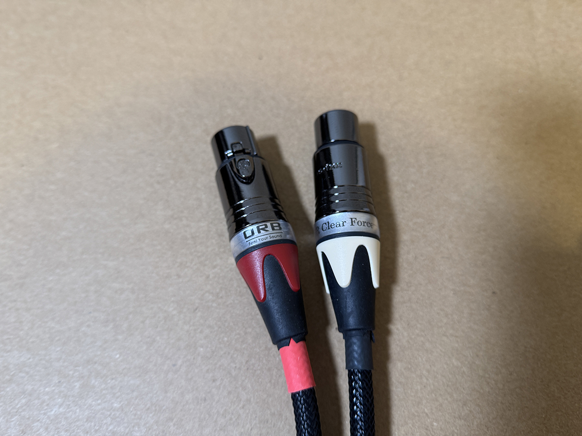 Aランク】オーブ ORB J10-XLR Clear Force 1.0m XLRケーブルペア