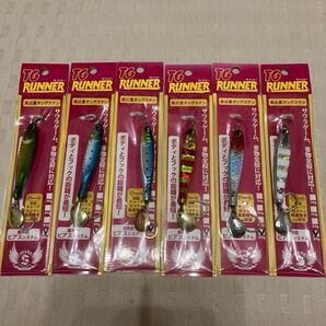 START スタート TGランナー 80g 未使用 6色セット 送料無料 タングステン メタルジグ サワラゲーム ブレードゲーム