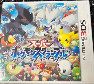 ☆3DS《スーパーポケモンスクランブル》ポケスクポケットモンスターゲームソフトポケカ勝