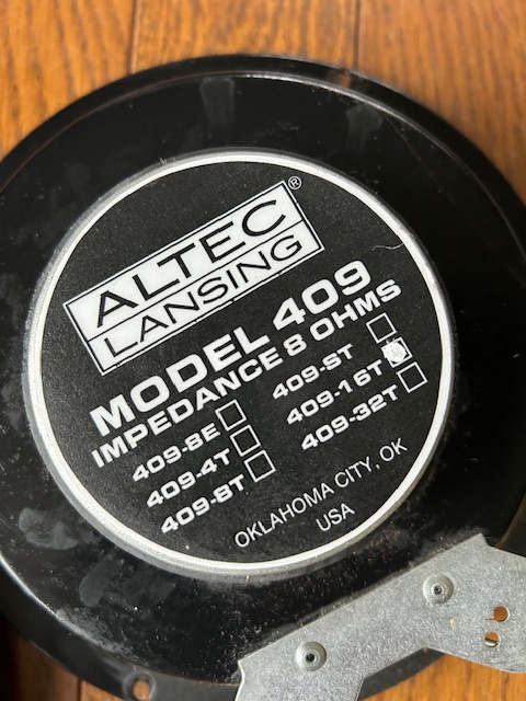 Yahoo!オークション -「altec 409」(スピーカー) (オーディオ Yahoo!オークション -「altec 409」(スピーカー) (オーディオ