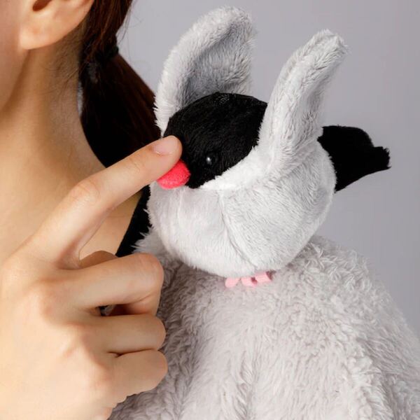 【新品】着る毛布 肩のり文鳥 吸湿発熱 フリーサイズ Nウォーム ニトリ