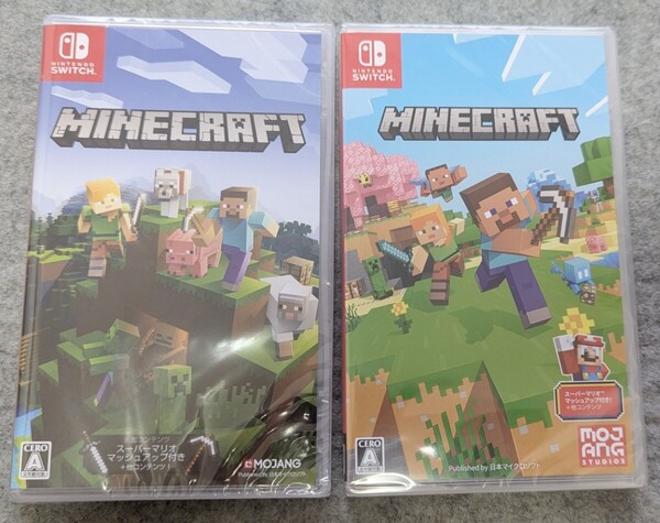 【新品未開封】【Switchソフト】 MINECRAFT マインクラフト 2本セット【マイクラ】【ニンテンドースイッチ】【任天堂】