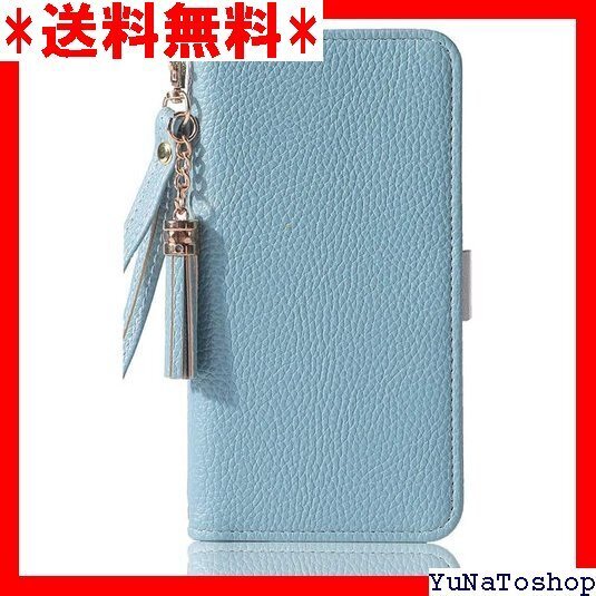 ★ iPhone13 ケース 手帳型 かわいい スマホケー お洒落 ストラップ 財布型 diy鏡付きライトグリーン 72