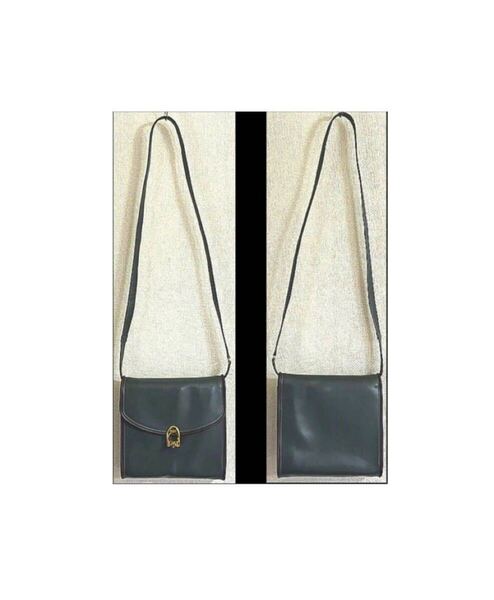 ヴィンテージ OLDGUCCI ショルダー ターンロック ポシェット パイピング オールド グッチ