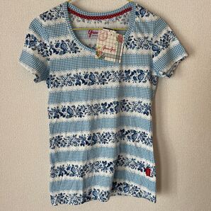 送料無料● 新品タグ付●ユニクロGreen Gate Tシャツ Sサイズ ブルー