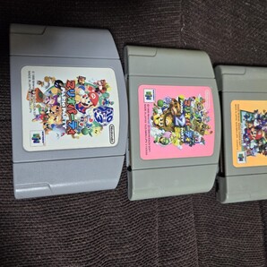 □ニンテンドー64 マリオパーティ643本セット中古 ソフト ロクヨン NINTENDO64 任天堂 日本製 カセット ロム