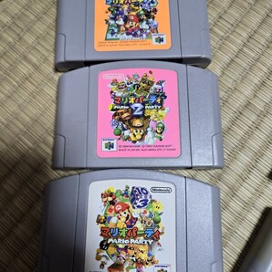 ◇ニンテンドー64 マリオパーティ641.2.3 3本セット中古 ソフト ロクヨン NINTENDO64 任天堂 2000 日本製 カセット ロム