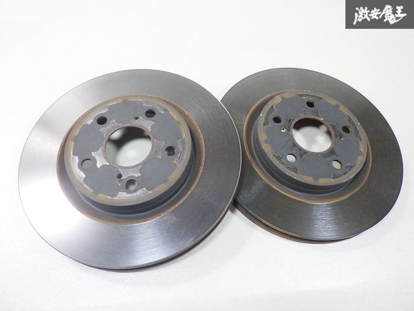 ★程度良好★ レクサス 純正 AXZH11 ES600h ES ノーマル フロント ブレーキ ローター ディスク 左右セット 即納