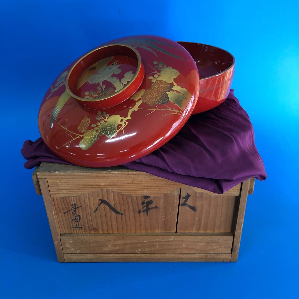Yahoo!オークション -「茶道具 菓子器 食籠」(漆芸) (工芸品)の Yahoo!オークション -「茶道具 菓子器 食籠」(漆芸) (工芸品)の