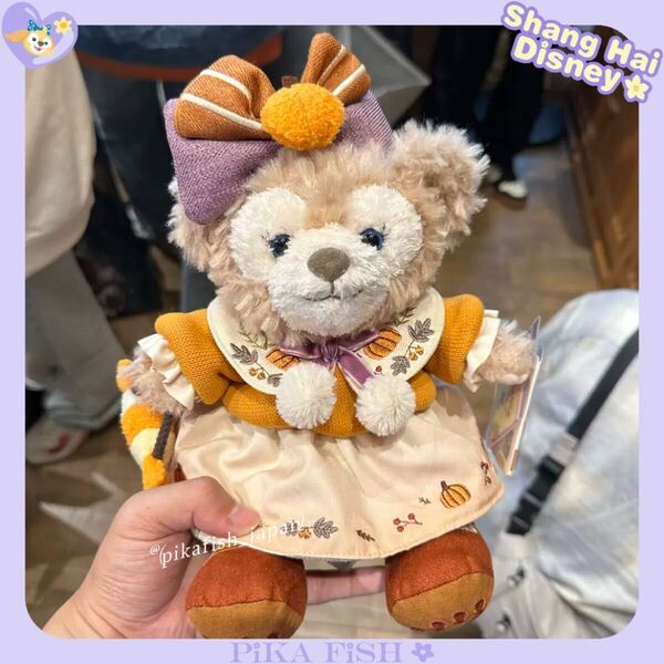 【現地購入☆正規品】シェリーメイ 2024ハロウィン ぬいぐるみ 上海ディズニー