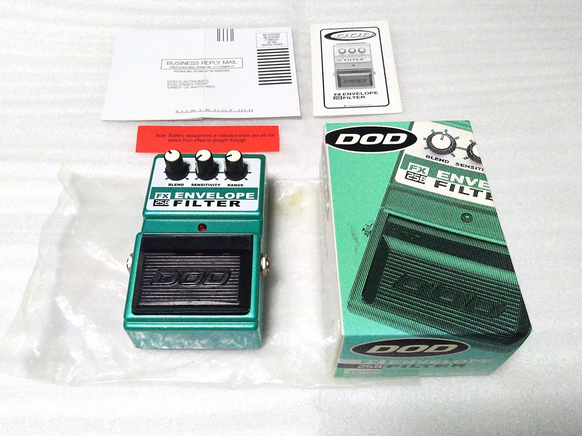 Yahoo!オークション -「dod fx25」(ワウ) (エフェクター)の落札 Yahoo!オークション -「dod fx25」(ワウ) (エフェクター)の落札