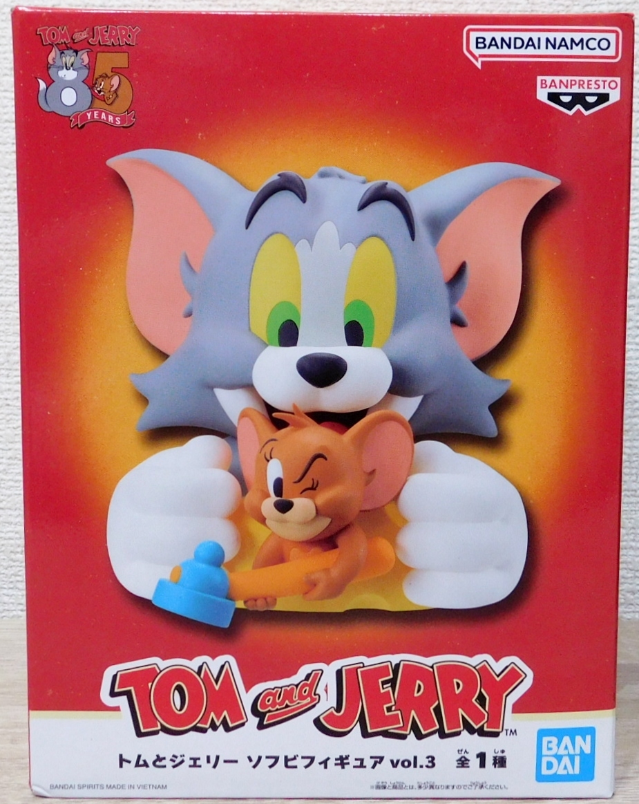 メディコムトイ　トムとジェリーソフビ　トムとジェリーソフビ メディコムトイVCDトムとジェリーフィギュアソフビトムとジェリー