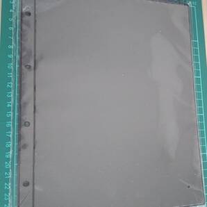 B5型 バインダー用 追加リーフ 1段5袋(50枚) 8ポケット5袋(50枚)の合計100枚 未使用