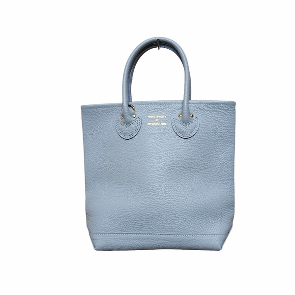 44 美品 YOUNG&OLSEN ヤングアンドオルセン EMBOSSED LEATHER HAVERSACK S QUARRY GREY トートバッグ ショルダーストラップ付き