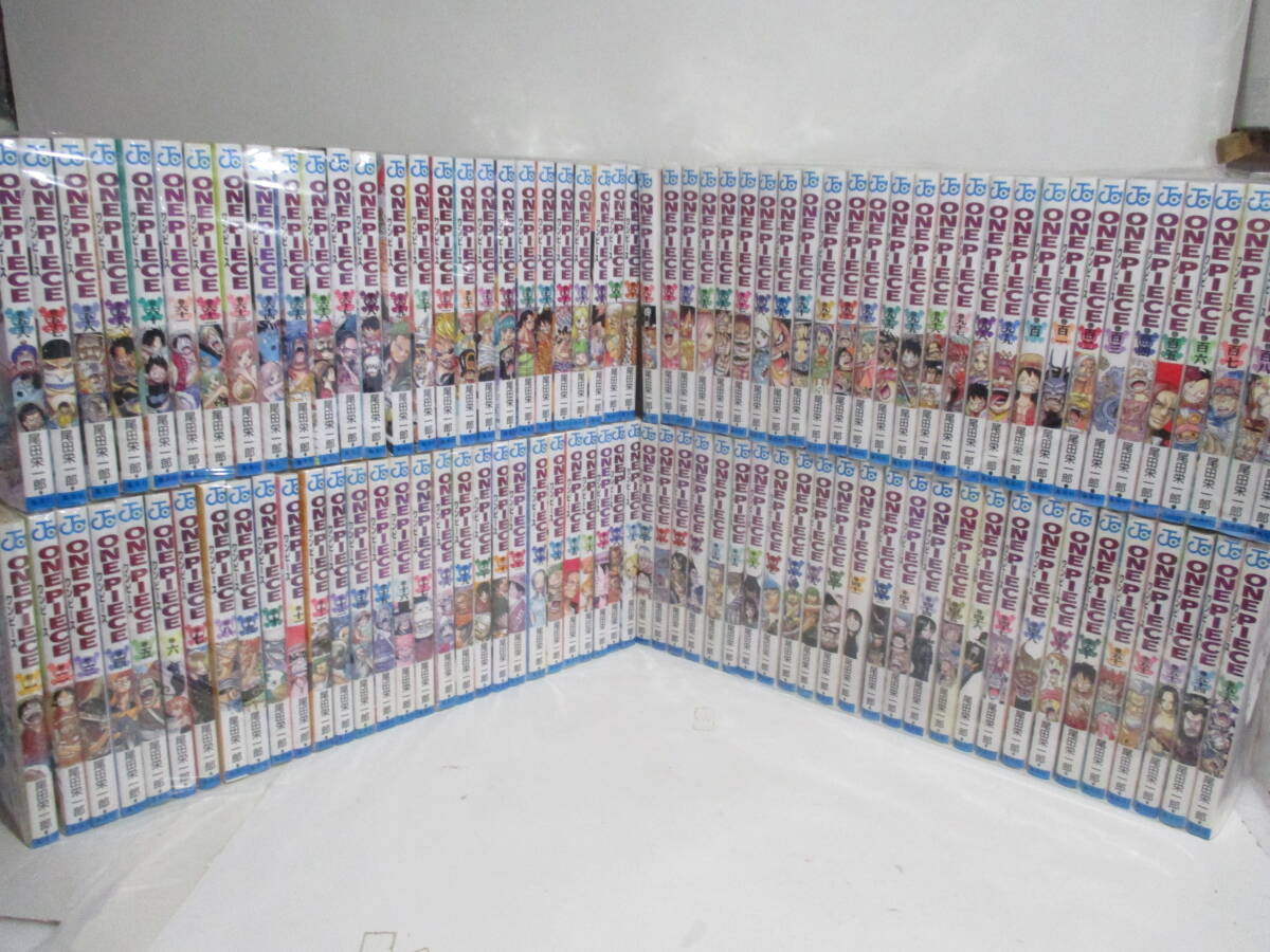 ワンピース 全巻初版本 帯☆チラシ全巻 漫画