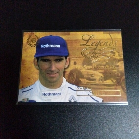 2006 FUTERA GRAND PRIX LEGENDS デーモン・ヒル F1カード #55