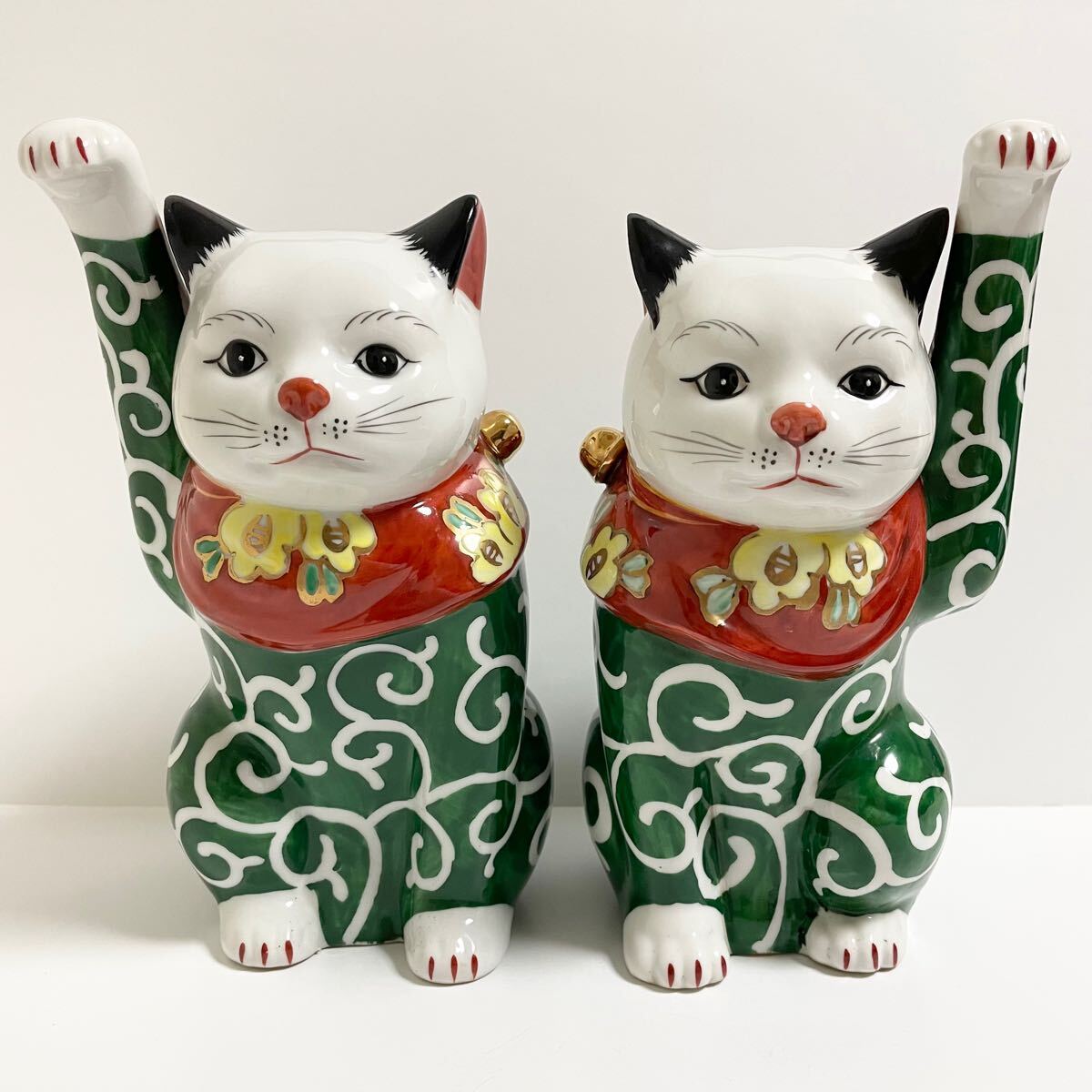 Yahoo!オークション -「九谷焼 招き猫」(日本の陶磁) (陶芸)の Yahoo!オークション -「九谷焼 招き猫」(日本の陶磁) (陶芸)の