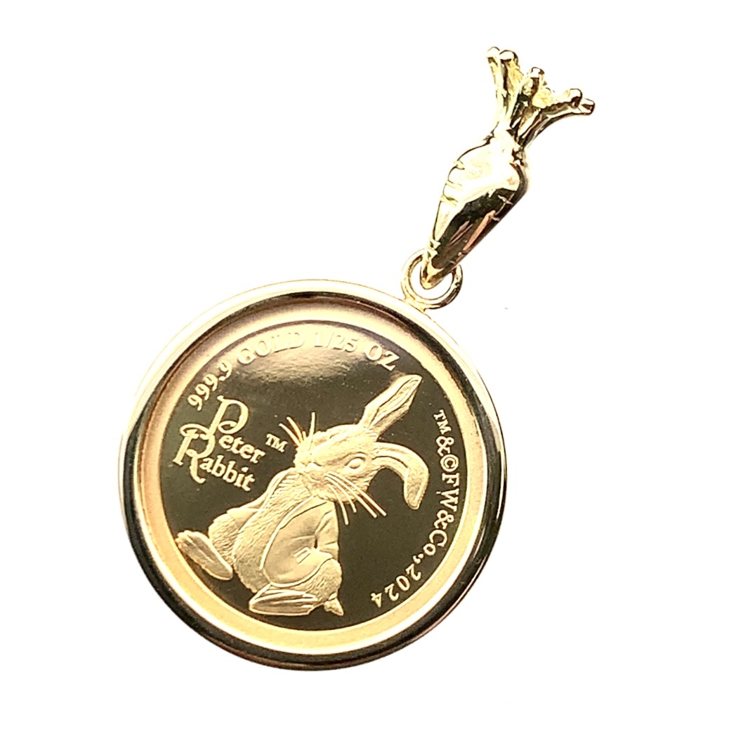 楽天市場】美品 ピーターラビット金貨 エリザベス女王 2022年 1