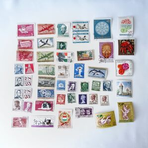 海外 使用済み切手