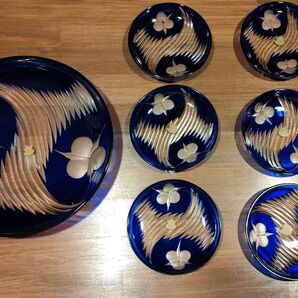 切子 お皿 7点