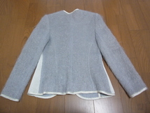 Christian Dior クリスチャン ディオール ジャケット 40 MOHAIR グレー系 USED_画像2