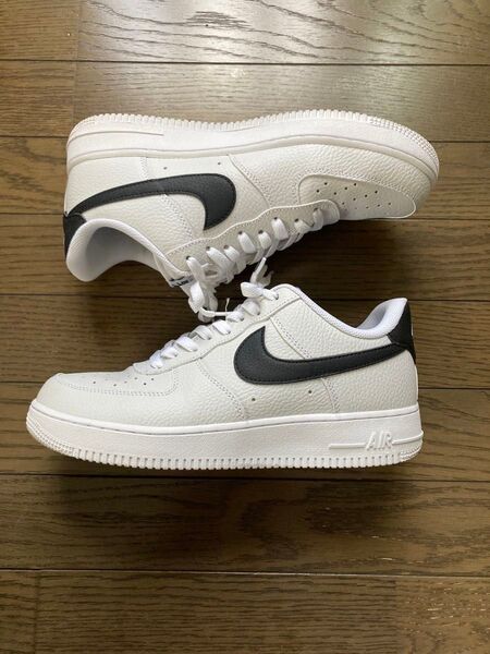 Air Force1 Low '07 "White Black Pebbled Leather"CT2302-100 28.0cm