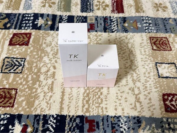 メナードTKミルクローション&クリーム2点セット