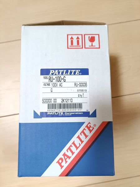 未使用品 RU-100-G 超小型回転灯 RU型 パトライト(PATLITE)