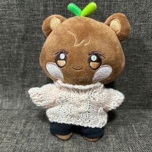 紺色のセーターとカーキーのパンツ セット aniteez skzoo 洋服