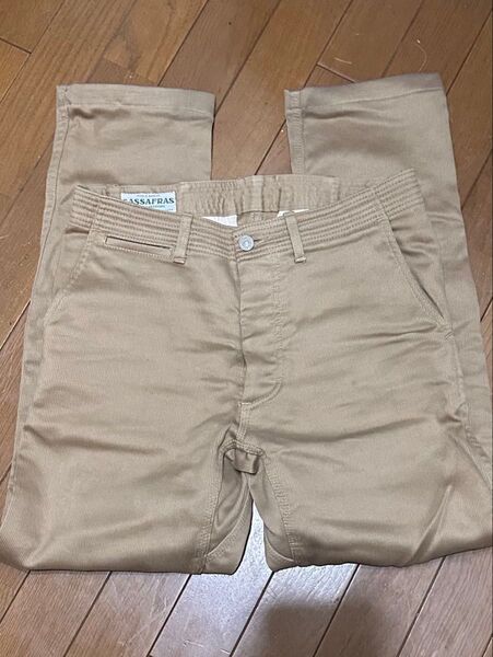 ★値下★美品★ササフラス/sassafras★コーデュロイ パンツ M